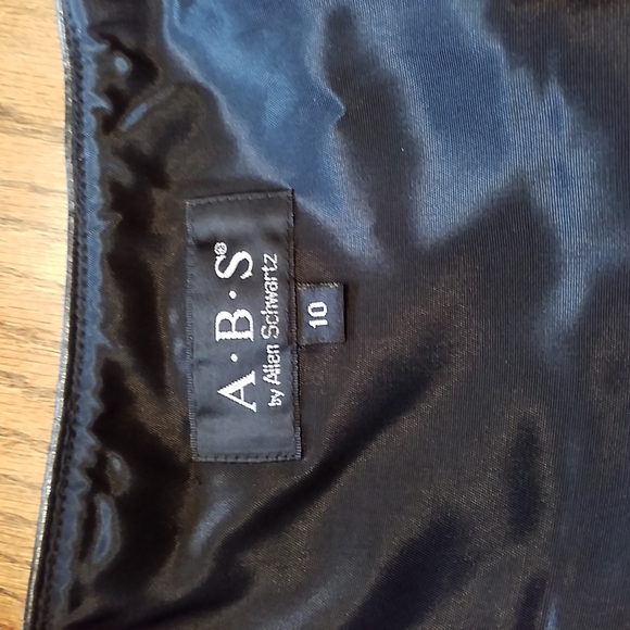 ABS Black Faux Fur And Pvc Belted Vest With Zipper Pockets Size 10 - Picture 7 of 7